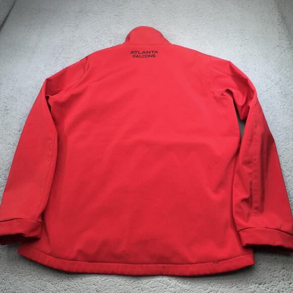 Atlanta Falcons Jacket Mens Large NFL Football Softshell Full Zip GIII Apparel - Picture 12 of 15